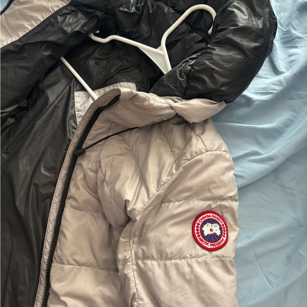Canada Goose Jacket in Black and White